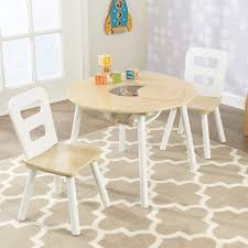 A table is entirely white, has a rectangular top and 4 upright angular legs. Kid S Tables Chairs Children S Furniture