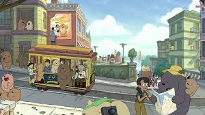Grizzly, panda and ice bear stack atop one another when they leave their cave and explore the hipster environs of the. Pixar Artist Finds Inspiration In Tragedy Of 2018 Camp Fire For Film Set In Sf