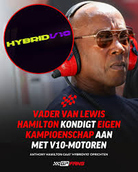 🚨| HybridV10: A new project designed by Anthony Hamilton will be announced  in 2026: — Anthony Hamilton is set to unveil a new motorsport platform,  HybridV10, in 2026. The project aims to