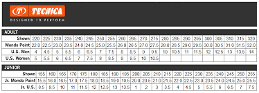 52 Explicit Fischer Ski Boots Sizing Chart