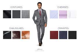 Tu portais un costume gris, une chemise bleu, une montre marron, des lunettes noires. Quelle Couleur De Costume Choisir En Fonction De Son Teint Et De Ses Cheveux