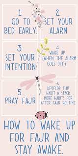 How To Wake Up For Fajr Tips And Hacks For Muslim Mothers Who Struggle To Stay Awake After Fajr How To Stay Awake How To Wake Up Early How To