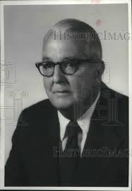 1974 Press Photo Ernest F. Ladd, Mobile, Alabama Banker