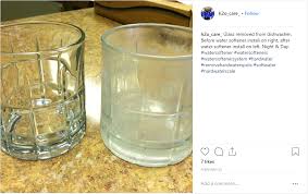 Step 2 submerge your drinking glasses into the solution, and allow them to soak for approximately 30 minutes. Solved Your Dishes Don T Have To Look Like Dirty Chalkboards How To Beat Hard Water Stains Dishwashers Guide
