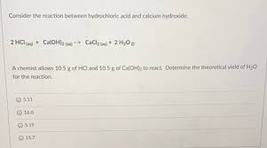 To determine the solubility product, ksp, of calcium hydroxide. Answered Consider The Reaction Between Bartleby