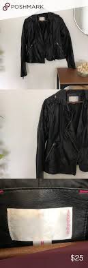 Xhilaration Faux Leather Jacket Size Medium Leather Jacket Faux Leather Jackets Clothes Design