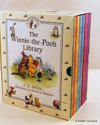 The Winnie The Pooh Library 12 Books A A Milne Ernest H Shepard 9780525461753 Amazon Com Books