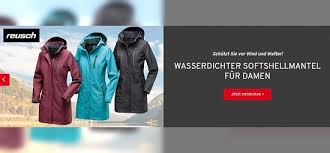 Softshell jacket stretch fabric dual zip. Softshellmantel Fur Damen Von Reusch 30 Reduziert Bei Vorteilshop