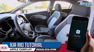 Kia Rio Tutorial How To Use Apple Carplay Youtube