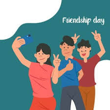 Element Of Friends Selfie For Friendship Day Greeting Flat Cartoon Design Selfie Clipart Friends Friendship Png And Vector With Transparent Background For Fr Cartoon People Friendship Day Greetings Girl Cartoon