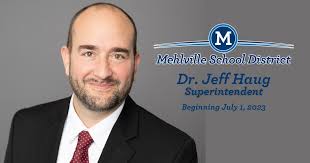 The Board of Education has announced that Dr. Jeff Haug has been named the  new superintendent of Mehlville School District beginning July 1. Dr. Haug  currently serves as chief operations officer for