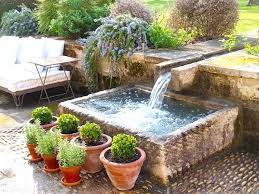Inspiration Colorful Summer Living Jardin D Eau Fontaine De Jardin Jardins