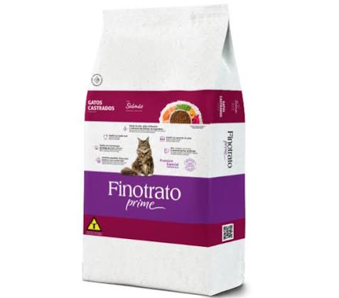 RACAO GATO - FINOTRATO PRIME SALMAO CASTRADOS - 3KG
