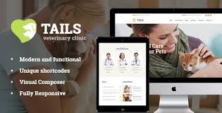 Bring your dog or cat to one of the special pet care clinics conducted by vip petcare. Tails V1 4 2 Veterinary Clinic Pet Care Animal Wordpress Theme Shop