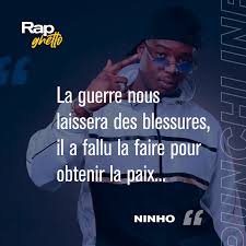 Punchlines Et Citations De Ninho Rap Citation Rap Rap Francais
