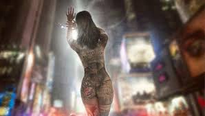 Jaimie Alexander Nude Completely Tattooed Body – Paparaco