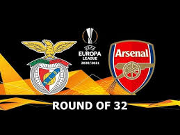 The first legs are scheduled for thursday 18 february, with the second legs on 25 february, apart from tottenham hotspur vs wolfsberg, which will kick off on wednesday 24 february 2021, at 18.00 cet. Benfica Vs Arsenal Uefa Europa League 2020 2021 Round Of 32 Pes Prediction Youtube