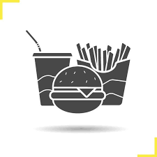 Fast Food Icon Vector Food Icons Food Logo Design Inspiration Fast Food