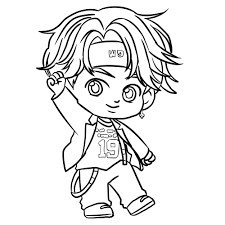 Gambar bt21 mewarnai bts kartun. Bts Coloring Book Offline For Android Apk Download
