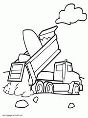 When autocomplete results are available use up and down arrows to review and enter to select. Dump Truck Coloring Pages Free Printable Pictures 55