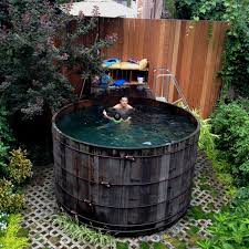 Repurposed Nyc Water Tower In Above Ground Pool Poolsspas Pool Repurposed Urbangardening Diy Pool Diy Swimming Pool Backyard Pool