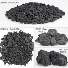 Blue rhino outdoor propane gas white lava rock patio fire pit (open box) $201.99. Fire Pit Lava Rock Black Lava Rock