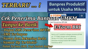Klik bpum (cek data bpum). Cek Penerima Bantuan Umkm Bpum Tanpa Perlu Ke Bank Nama Rek Beda Sms Terhapus No Hp Terblokir Youtube