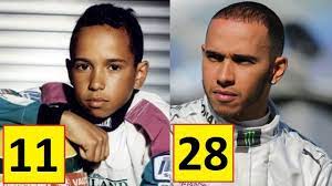 Currently, he races with british touring car championship in his modified car. Lewis Hamilton Transformation From 1 To 32 Years Old Youtube