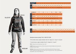 Rasco Fr Clothing Sizing Chart For Men And Women Fire