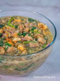 Pork Monggo With Kangkong Panlasang Pinoy Recipe Veggie Recipes How To Cook Pork Pilipino Food Recipe