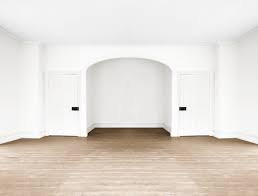 Bright small empty room with closet. Empty Room Bedroom Light Brown Floor Empty Room Bedroom Corner Empty Living Room