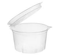 Plastic Container APET Round shape Transparente 400ml Ø12cm (480 Units)
