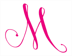 The other is a cursive capital j worksheet that allows you to trace the proper way to write a cursive j. Amazon Com Stikart Cursive Script Letters For Personalized Custom Name Wall Decals Capital Letter M Pink Baby