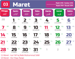 Download mockup desain kalender dinding cdr. Download Desain Kalender 2021 Lengkap Cdr Jawa Hijriah Masehi