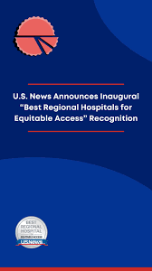 U.S. News Managing Editor and Chief of Health Analysis Ben Harder announces  the inaugural Best Regional Hospitals for Equitable Access.  #equitableaccess #equity #besthospitals #healthaccess