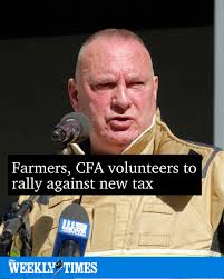 📍 Angry United Firefighters Union and CFA firefighters will gather outside  parliament again next Tuesday to protest against the new emergency services  tax, as the state budget is handed down. See the