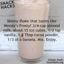 Find out how to make a healthy wendy's frosty right at home. Taste Like Wendy S Frosty Recipes Food Smoothie Recipes Snack Hacks