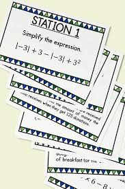 Every job in the military has a different mos, or military occupation specialty, designation. My Math Resources Evaluating Expressions Order Of Operations Task Cards