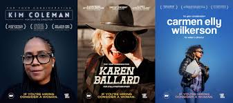 For Your Consideration' Ads Urge Hiring of Women for Film Jobs | Muse by  Clios