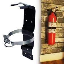 Steel bracket is easily assembled and has an enamel finish. The Kidde 4 Lbs Or 5 Lbs Fire Extinguisher Bracket Is For Mounting Fire Extinguishers For Fire Extinguisher Kidde Fire Extinguisher Fire Extinguisher Bracket