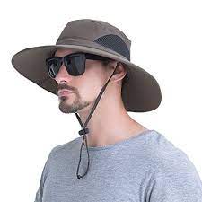Yr Lover Outdoor Boonie Men And Women S Hat Sun Protection Wide Brim Waterproof Cap For Safari Fishing Hunting Summer Bucket Hat All4hiking Com Sun Protection Hat Wide Brimmed Wide Brim Sun Hat