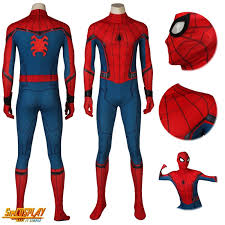 Velocity suit (original suit for the game). Spider Man Homecoming Hq Printed Cosplay Costume Sac4193