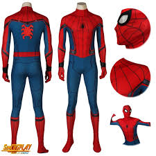 But a stark industries team swoops in and takes over. Spider Man Homecoming Hq Printed Cosplay Costume Sac4193