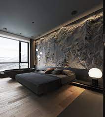 How To Use Lighting And Textures To Add Interest To Dark Interiors Minimalism Interior Minimal Interior Design Modern Bedroom Design