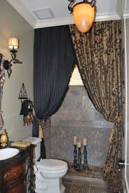 Pin By Habouba On Interior Design Old World Tuscan Bathrooms And Powder Rooms Shower Curtain Decor Elegant Bathroom Bathroom Decor