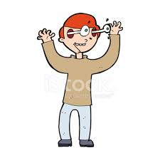 Cartoon Man With Eyes Popping Out Of Head Stock Vector Freeimages Com