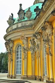 Palacio De Sanssouci Schloss Sanssouci Postdam Berlin New Palace Architecture Germany