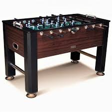 Barrington 56 Furniture Foosball Soccer Table Accessories Included Black Brown Walmart Com In 2020 Soccer Table Foosball Table Foosball