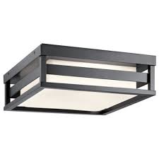 Modern outdoor ceiling lights include several categories—pendant lighting, static ceiling light fixtures, and flush mount lighting models, amongst them. Outdoor Flush Mount Ceiling Fixtures Flush Mounted Semi Flush Ceiling Lights