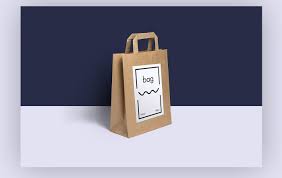Free Paper Bag Mockup On Behance Bag Mockup Mockup Small Brown Paper Bags